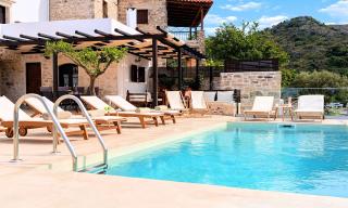 Angenehmes Ferienhaus In Argiroupoli Mit Privatem Pool Und Bergblick - Argiroupoli - 7