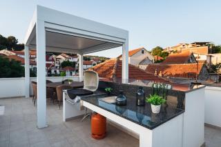 Ferienhaus Mit Dachterrassenblick In Der Bucht Von Zaton - Zaton - 5