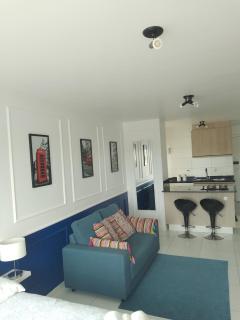 Private Boiserie Studio Apartment with Garage - Ponta Grossa - 9