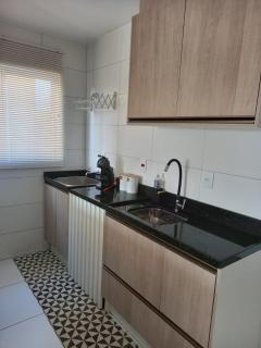 Private Boiserie Studio Apartment with Garage - Ponta Grossa - 8