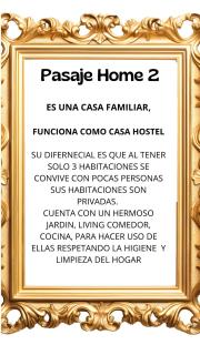 Pasaje HOME 2 - Resistencia - 2
