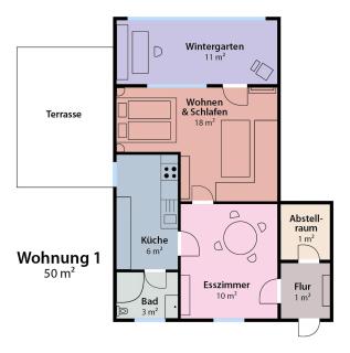 Ferienwohnung 1 Im Sahlenburger Ferienhaus - Cuxhaven - 1