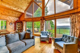 Secluded Oxford Cabin on 75 Acres Sunset Views! - 8