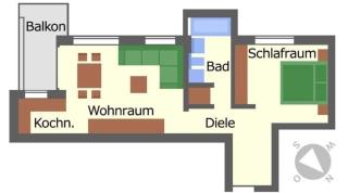 Fewo Schlossstr - 3