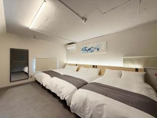 Reno bld by b hotel - Modern 2-Story Apt Near Peace Park Sleeps 10 - Hiroshima - 8