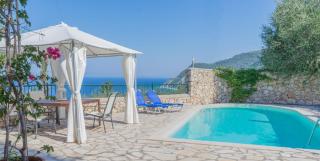 Villa Spiaggia Dorata Mit Privatem Pool - Agios Nikitas - 9
