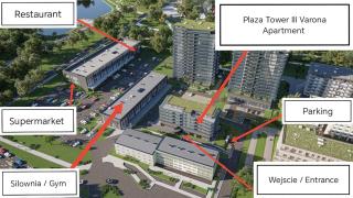 Plaza Tower III Varona Apartment - Kielce - 9