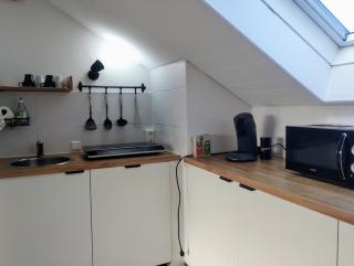 Studio "Küssaburg-Blick" - grosse Dachterrasse - Boxspringbett - nahe Therme Bad Zurzach, CH - Küssaberg - 3