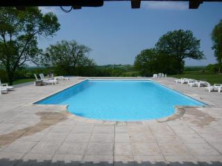 luxury cottage for 2, beautiful views, large swimming pool, no children - Issigeac - 9