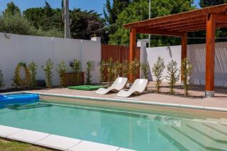Villa Chloe, Wenige Km Von Cagliari Entfernt, Mit Privatem Pool, Garten, Rasen, - 9