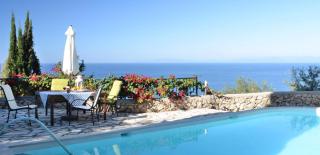 Villa Vista Splendida Mit Privatem Pool - Agios Nikitas - 9