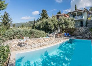 Villa Isola Bella Mit Atemberaubender Aussicht - Agios Nikitas - 4