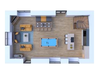 Domaine à proximité de Chinon avec piscine, billard, pétanque, jeux pour enfants - 2