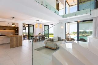 Elegante Villa Mit Beheiztem Pool Und Fantastischer Aussicht - Skouloúfia - 9