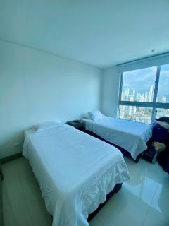 2P1-AL APARTAMENTO DE 2 ALCOBAS FRENTE AL MAR CON AIRE ACONDICIONADO Y WIFi - Cartagena de Indias - 2