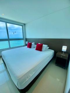 2P1-AL APARTAMENTO DE 2 ALCOBAS FRENTE AL MAR CON AIRE ACONDICIONADO Y WIFi - Cartagena de Indias - 3