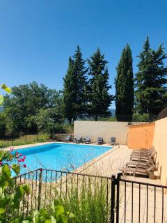 Luberon Provence Swimming pool Terrace View for 2 - Viens - 2