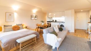 Boavista Bright Studio w AC by LovelyStay - Porto - 2