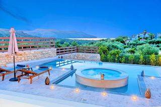 Minoas Villa Mit Beheiztem Pool - Kournás - 8