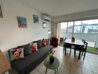Appartement T2 avec loggias, face aux thermes, parking privé, WIFI gratuit, animaux admis - Balaruc - FR-1-503-138 - Balaruc-les-Bains - 4