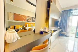Top Floor Studio with Sofa Bed Walk to Dubai Mall by Vibel - 4