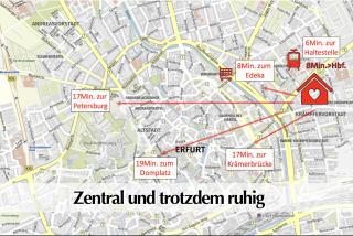 Ruhiges City Apartment "Altbauperle" mit Charme und 2 Schlafzimmern - Erfurt - 5