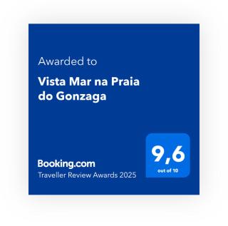 Vista Mar na Praia do Gonzaga - 9