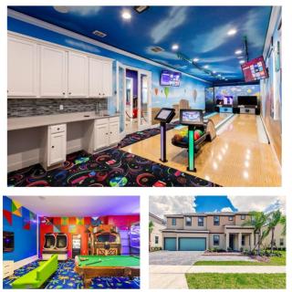 2421-14-RD- Sports themed Home with Bowling Alley - Kissimmee - 0