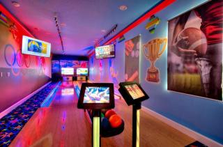 2421-14-RD- Sports themed Home with Bowling Alley - 6