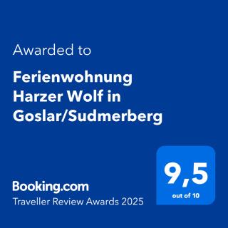 Ferienwohnung Harzer Wolf in Goslar/Sudmerberg - 1