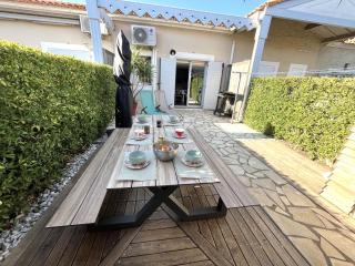Villa Playa proche plage piscine climatisation parking - 9