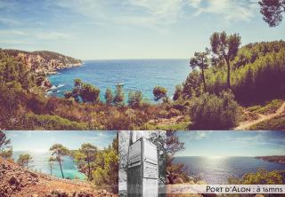 Villa La Ventilière pour 12 Personnes avec Piscine Chauffée, Terrain de Tennis, de Pétanque et Vue Mer - Le Beausset - 3