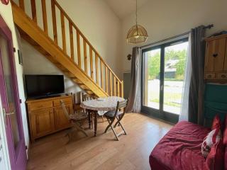 Studio mezzanine à Jausiers Village, terrasse, idéal 4 pers - FR-1-804-32 - Jausiers - 8