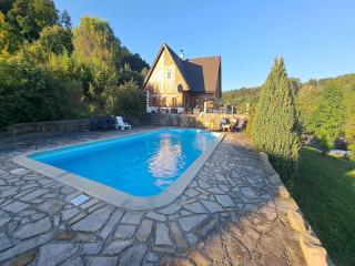 villa with swimming pool in the hilly landscape - Pecka - 5