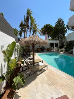 El Mar, Pool House with 3 BDR, 7 min from beach - Saronida - 5