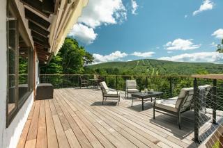 La Bella Vista - Mid-Century Chalet with Pool and Panoramic Ski hill and Sunset Views - Lac-Brome - 7