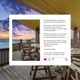 Waves & Whiskey Beachfront HotTub Double Decks! Tiki Bar - Crystal Beach - 5