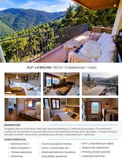 Alquiler de Temporada en La Molina con vistas panorámicas - La Molina - 7