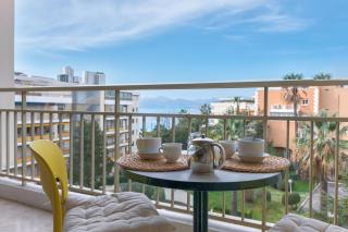 Terrasse de Timily - Vue mer, plage, clim, parking - Cannes - 1