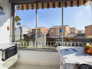 Appartement climatisé 2 pièces + cabine avec parking au cœur de Marseillan-Plage - FR-1-326-847 - Marseillan - 3