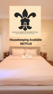 MANILA BAYVIEW RENTAL - BREATHTAKING VIEWS IN A CITY SETTING - BALCONY BAYVIEWS POOL NETFLIX - Housekeeping Available - - Manila - 0
