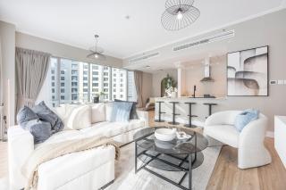 StayShort - Stylish 1-Bedroom Apartment Perfect for 4 in JBR Dubai Marina - 3