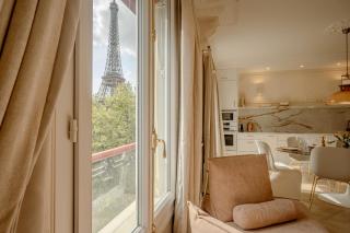 Apartment with Eiffel Tower view - Parijs - 5