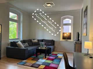 Schöne 3 Zimmer Wohnung mit großem Balkon bis 7 Personen - Naumburg - 0