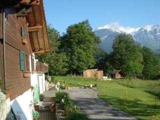 Chalet Haus bei Einfahrt grosser Nussbaum - Susten - 8