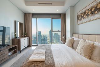 Near Dubai Mall - Pool Access - Sun Set View - KingBed - 7
