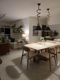 Apartamento Decorado 3/4 em condomínio frente Mar - Baixio - 2