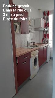 Petit appartement 30 m2-Plein sud-2 pers-1er étage-Wifi Fibre gratuite-Sans ascenseur-Non fumeur-Pas d'animaux -Réservation à partir de 3 nuits - 0
