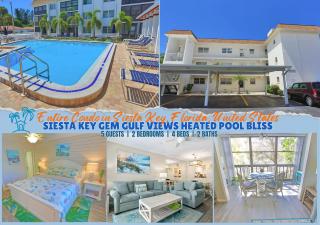 Updated Condo with Pool, Walk to Crescent Beach & Restaurants! - Sarasota - 0