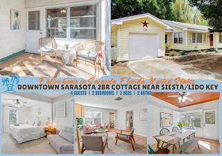 Downtown Sarasota 2BR Cottage Near Siesta Lido Key - Sarasota - 0